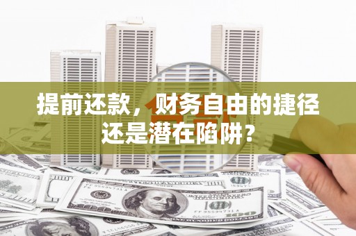 东胜提前还款，财务自由的捷径还是潜在陷阱？