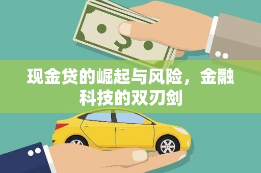 东胜现金贷的崛起与风险，金融科技的双刃剑