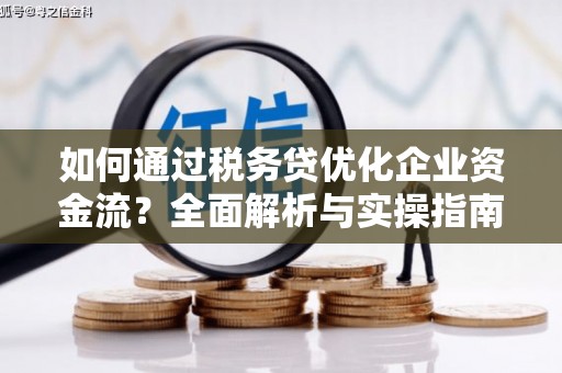 东胜如何通过税务贷优化企业资金流？全面解析与实操指南
