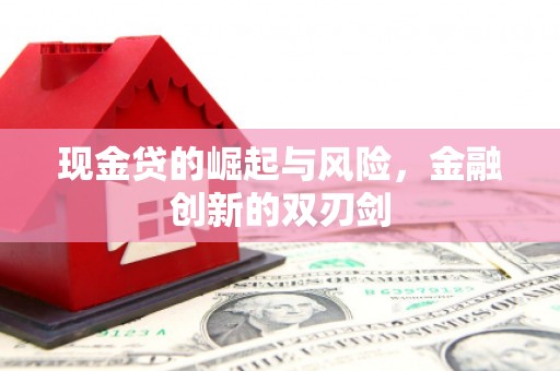 东胜现金贷的崛起与风险，金融创新的双刃剑