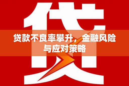 东胜贷款不良率攀升，金融风险与应对策略