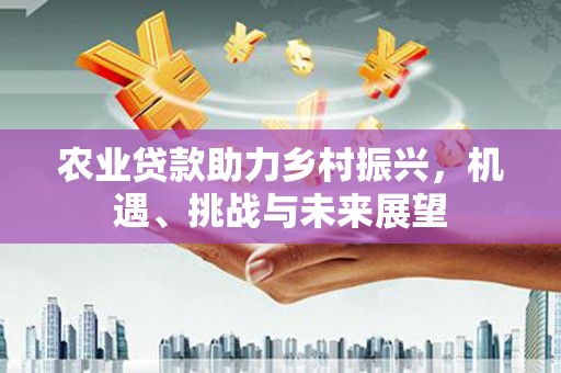 东胜农业贷款助力乡村振兴，机遇、挑战与未来展望