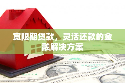 东胜宽限期贷款，灵活还款的金融解决方案