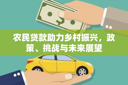 东胜农民贷款助力乡村振兴，政策、挑战与未来展望