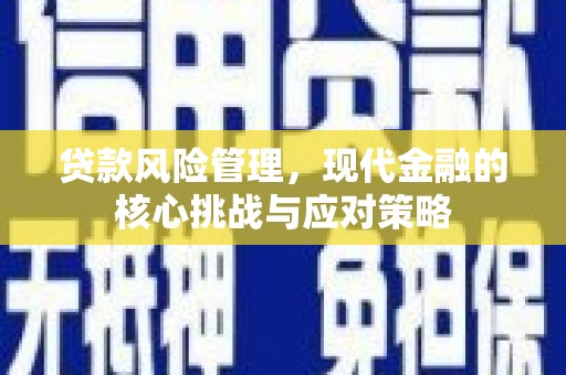 东胜贷款风险管理，现代金融的核心挑战与应对策略