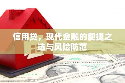 东胜信用贷，现代金融的便捷之选与风险防范
