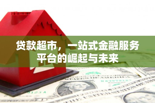 东胜贷款超市，一站式金融服务平台的崛起与未来