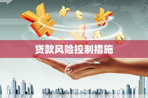 东胜贷款风险控制措施